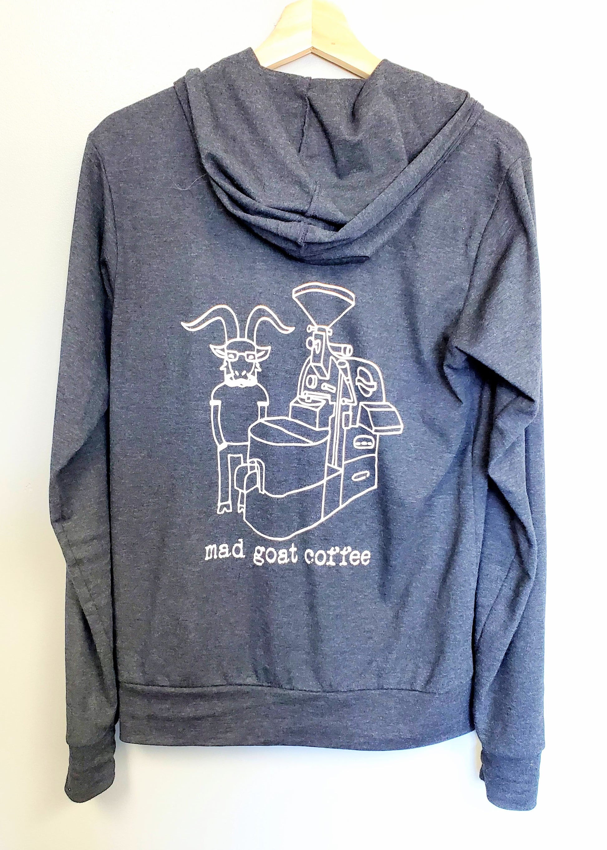 Mad Goat Thin Zip Up Hoodie – Mad Goat Coffee