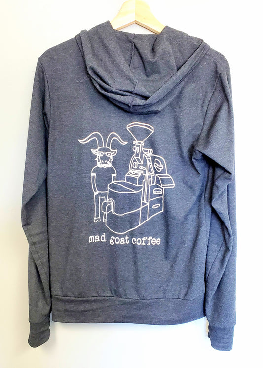 Mad Goat Thin Zip Up Hoodie